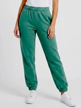 DSG So Soft Jogger Sweatpants XS Women’s Cinch Pant Green High Rise NEW